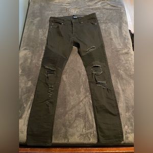 H&M Black Ripped Skinny Jeans